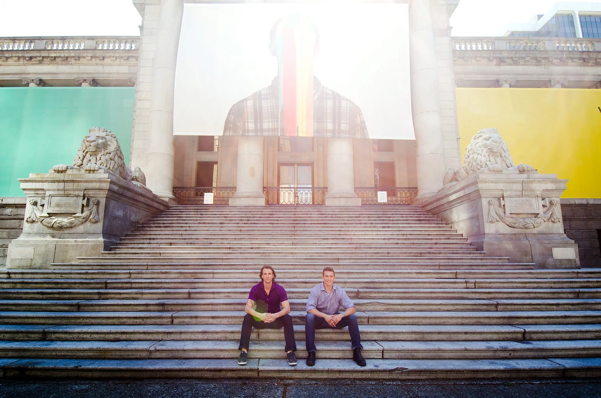 Mike and Andy Zaremba, Float House founders, Vancouver British Columbia